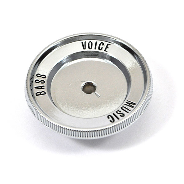 1969 Oldsmobile Cutlass/442/F85 INNER RADIO KNOB BASS/MUSIC/VOICE GM 404889 - EA | 404889