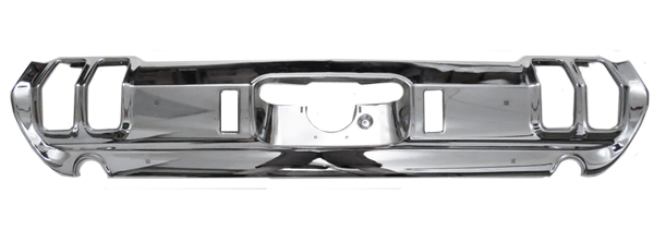 1970 Oldsmobile Cutlass/442/F85 REAR BUMPER 442 (NEW) - WITH CUTOUTS FOR DUAL EXHAUST. THE PLATING IS EQUAL TO OR BETTER THAN GM | BP1343T
