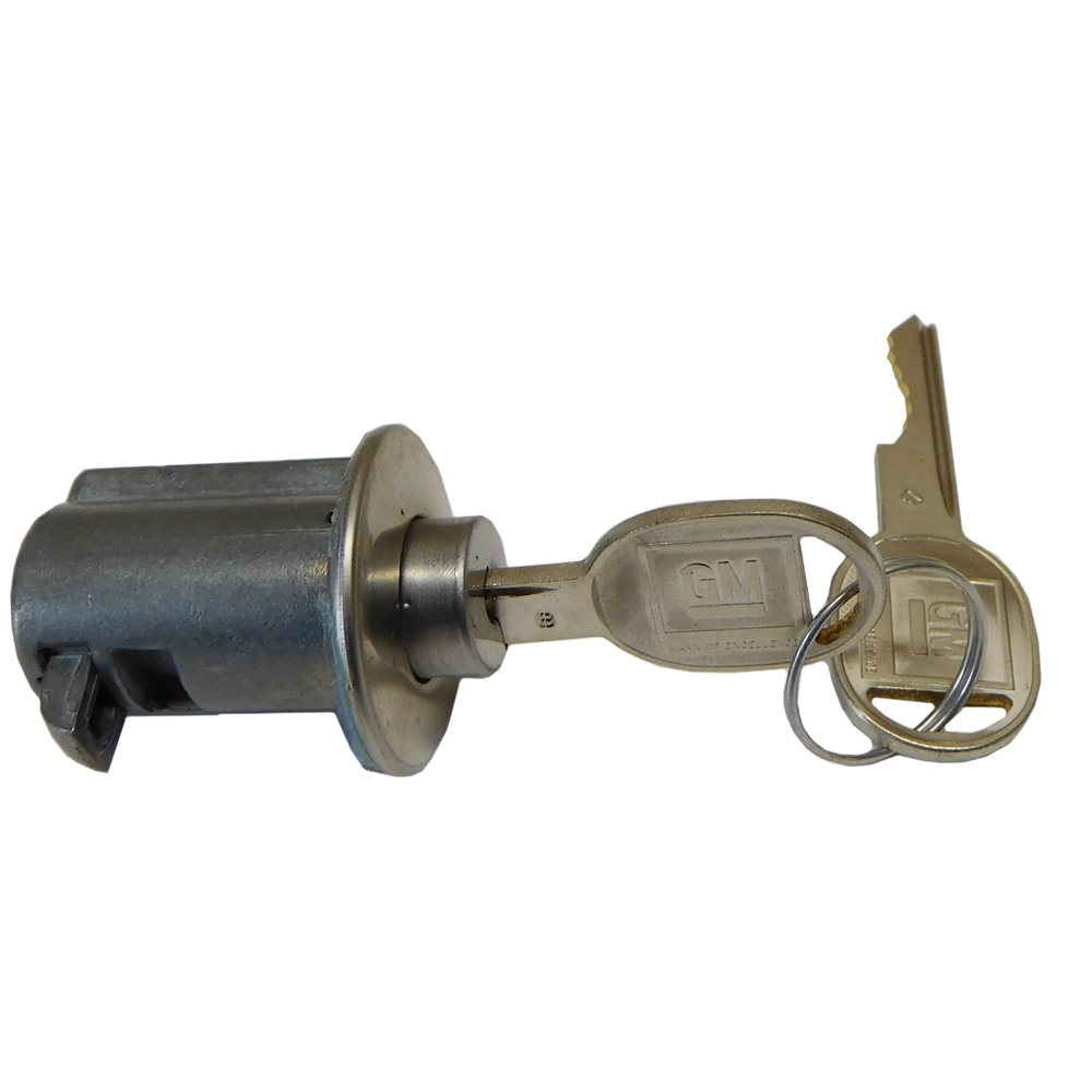 1967 Pontiac GTO/LeMans/Tempest GLOVEBOX OR CONSOLE LOCK - LATER KEY 168A (62-63 GLOVEBOX) (62-67 CONSOLE) | KL3156Z
