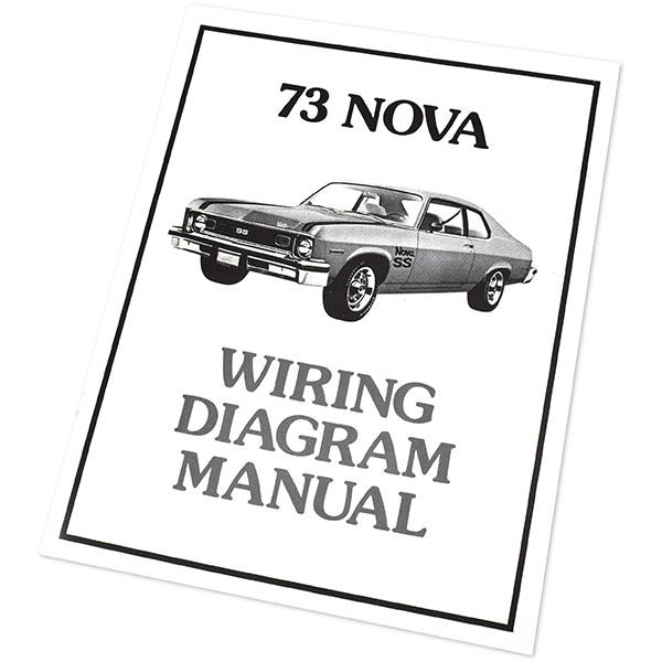 1973 Chevrolet Nova/Chevy II WIRING DIAGRAM MANUAL | MP0173