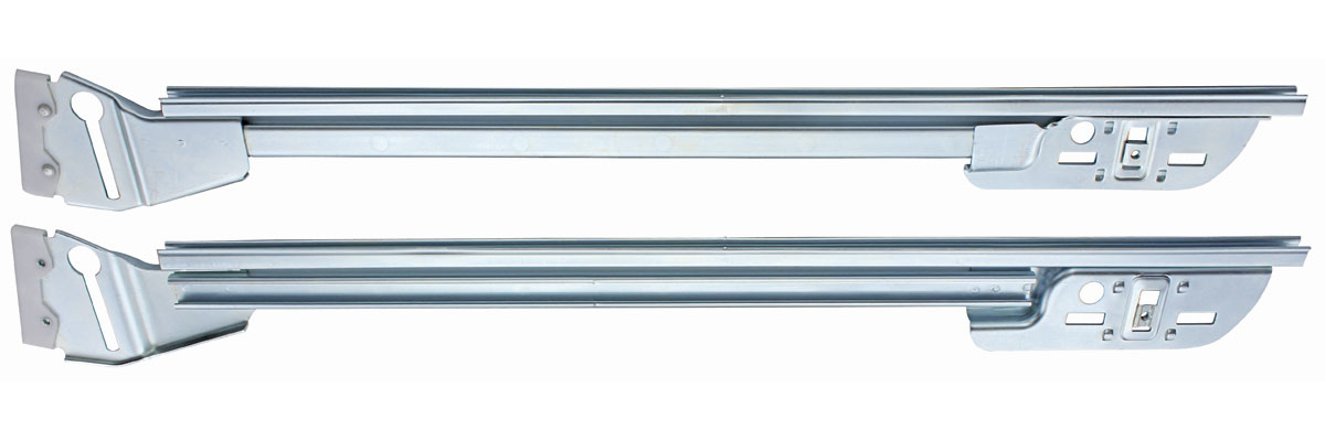 1967 Pontiac GTO/LeMans/Tempest LOWER WINDOW CHANNELS FRONT DOOR GLASS - PR | GL4137Z
