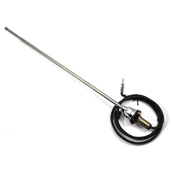 1968 Pontiac Firebird/TransAm ANTENNA ASSEMBLY ADJUSTABLE MAST WITH OVAL TIP - FRONT FENDER MOUNT | RD1027F