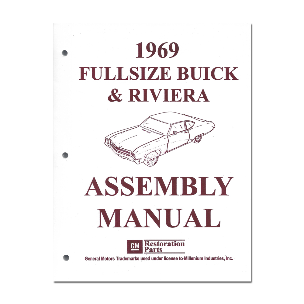 1969 Buick Full Size & Riviera FACTORY ASSEMBLY MANUAL (RIVIERA) | BK1005I