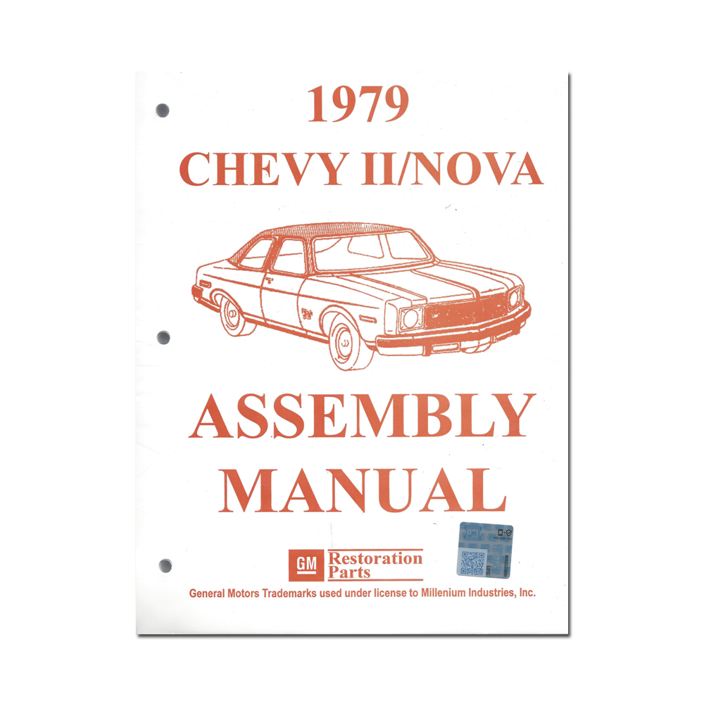 1979 Chevrolet Nova/Chevy II FACTORY ASSEMBLY MANUAL | BK1014N
