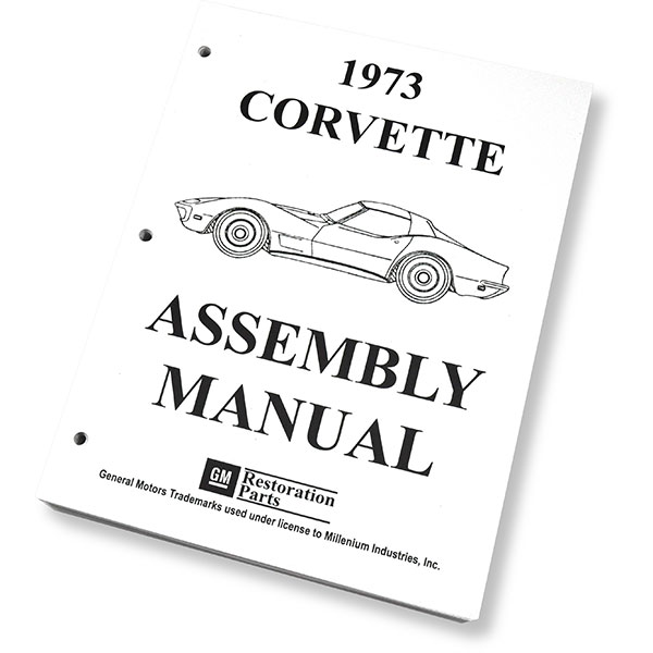 1973 Chevrolet Corvette FACTORY ASSEMBLY MANUAL | BK1110O