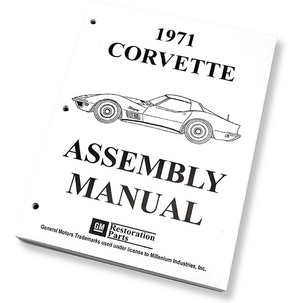 1971 Chevrolet Corvette FACTORY ASSEMBLY MANUAL | BK1112O