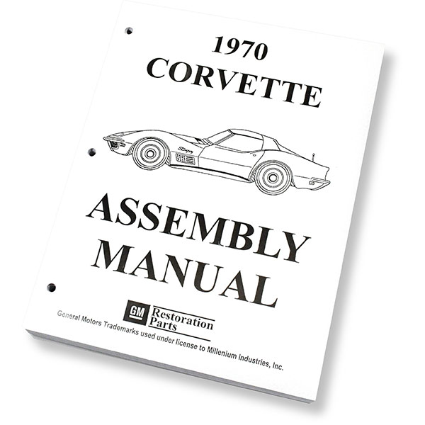 1970 Chevrolet Corvette FACTORY ASSEMBLY MANUAL | BK1113O