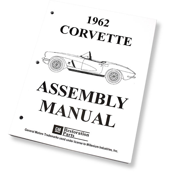 1962 Chevrolet Corvette FACTORY ASSEMBLY MANUAL | BK1121O