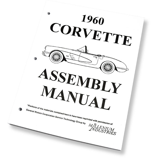 1960 Chevrolet Corvette FACTORY ASSEMBLY MANUAL | BK1123O