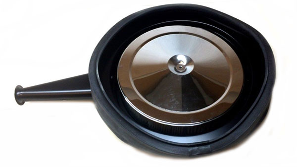 1972 Chevrolet El Camino AIR CLEANER KIT (INCLUDES AIR CLEANER, FLANGE, RUBBER SEAL, & CHROME LID) - EARLY STYLE | CW1004V