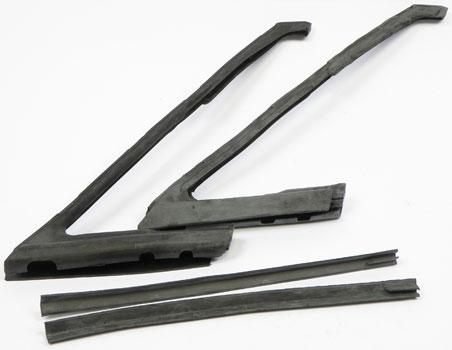 1965 Pontiac Full Size VENT WINDOW SEALS (HARDTOP & CONVERTIBLE) - PR (B BODY) | WS4719Z