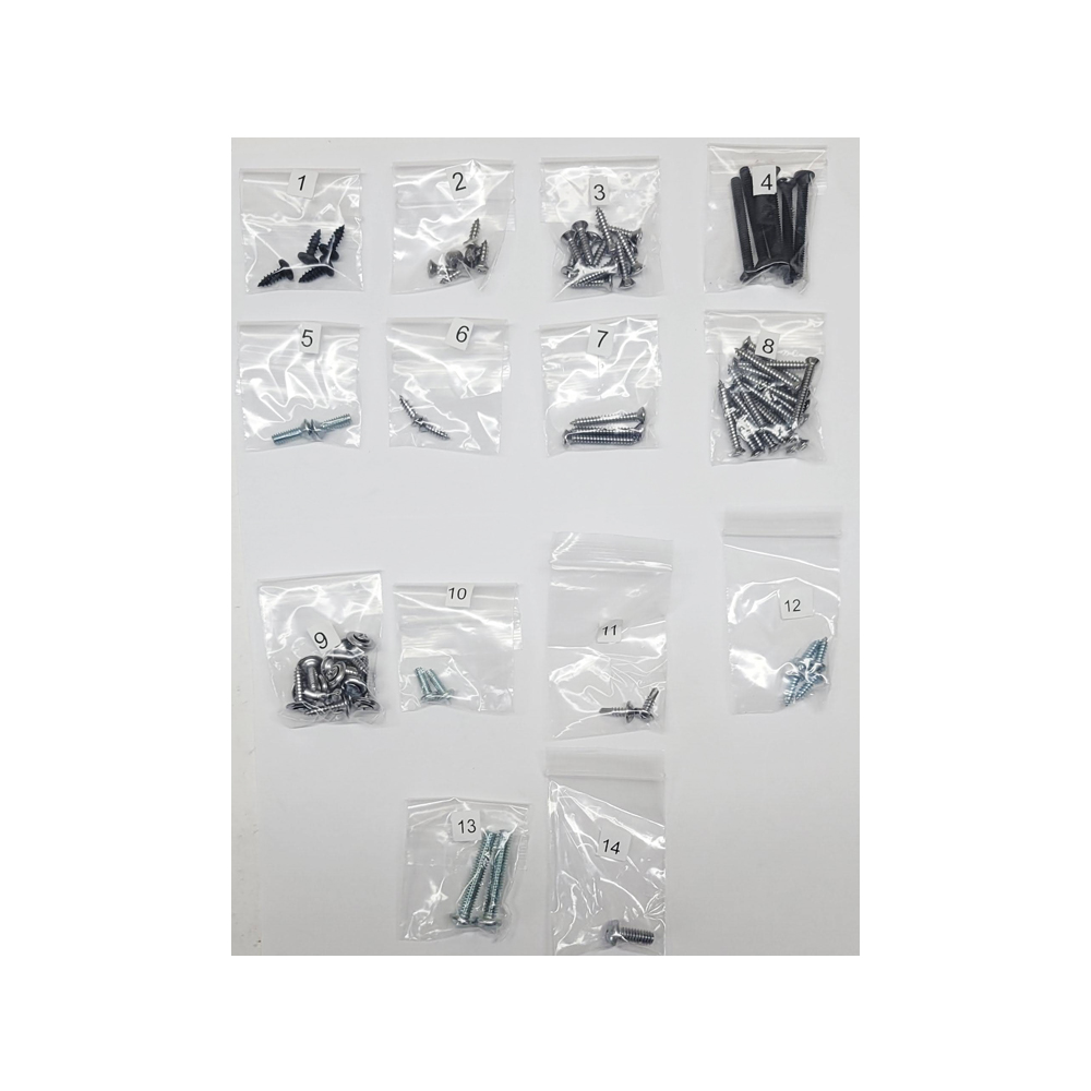 1966 Pontiac Full Size INTERIOR SCREW KIT FOR PONTIAC CATALINA 2DR H/T (577) | GM577