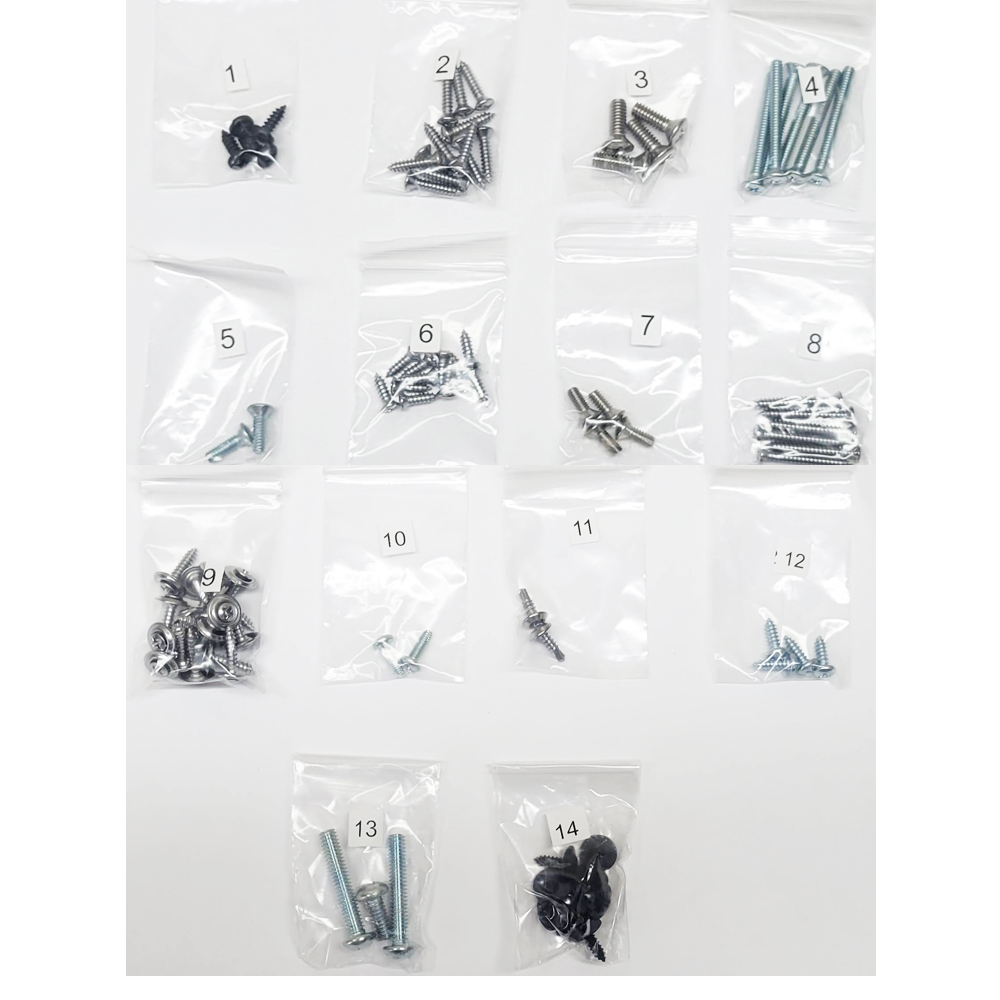 1966 Pontiac Full Size INTERIOR SCREW KIT FOR PONTIAC CATALINA CONVERTIBLE (579) | GM579