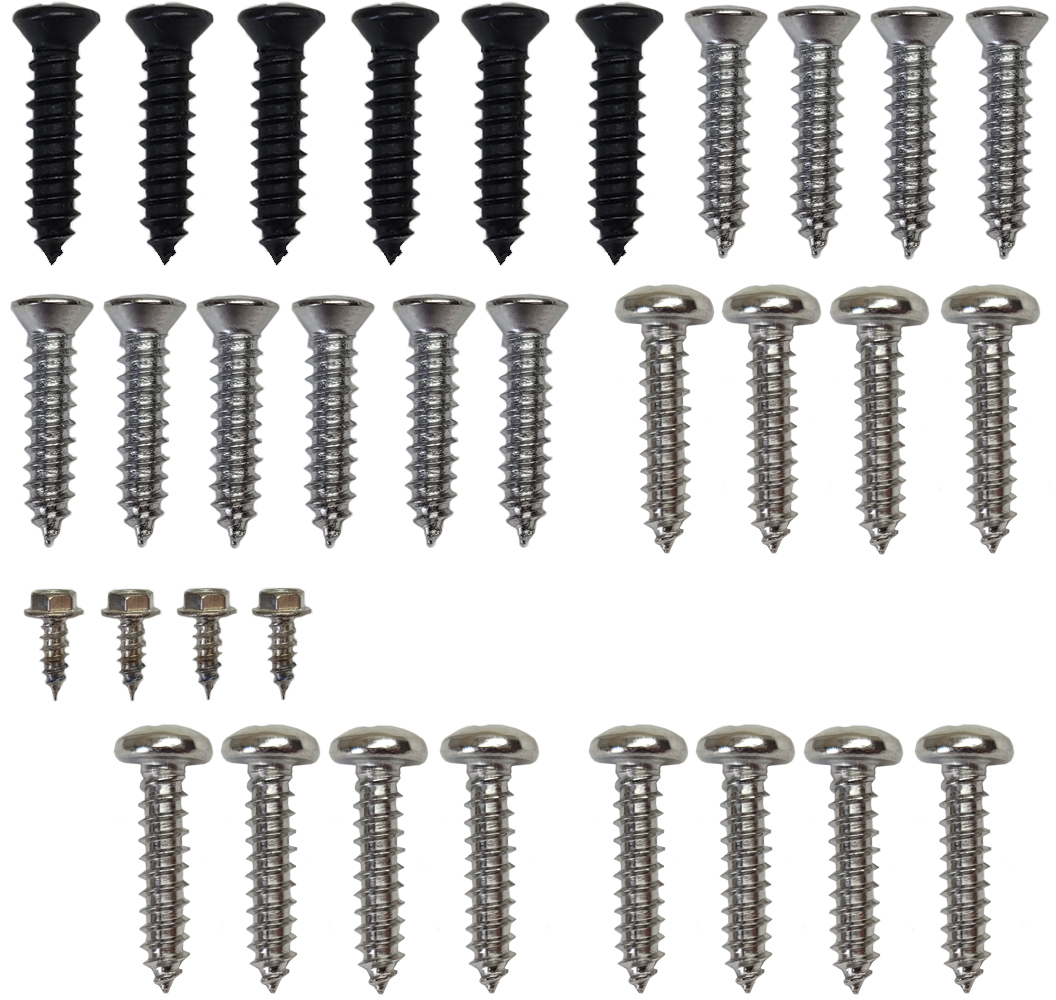 1974 GM Truck EXTERIOR SCREW KIT FOR CHEVROLET PICKUP (807) | GM807