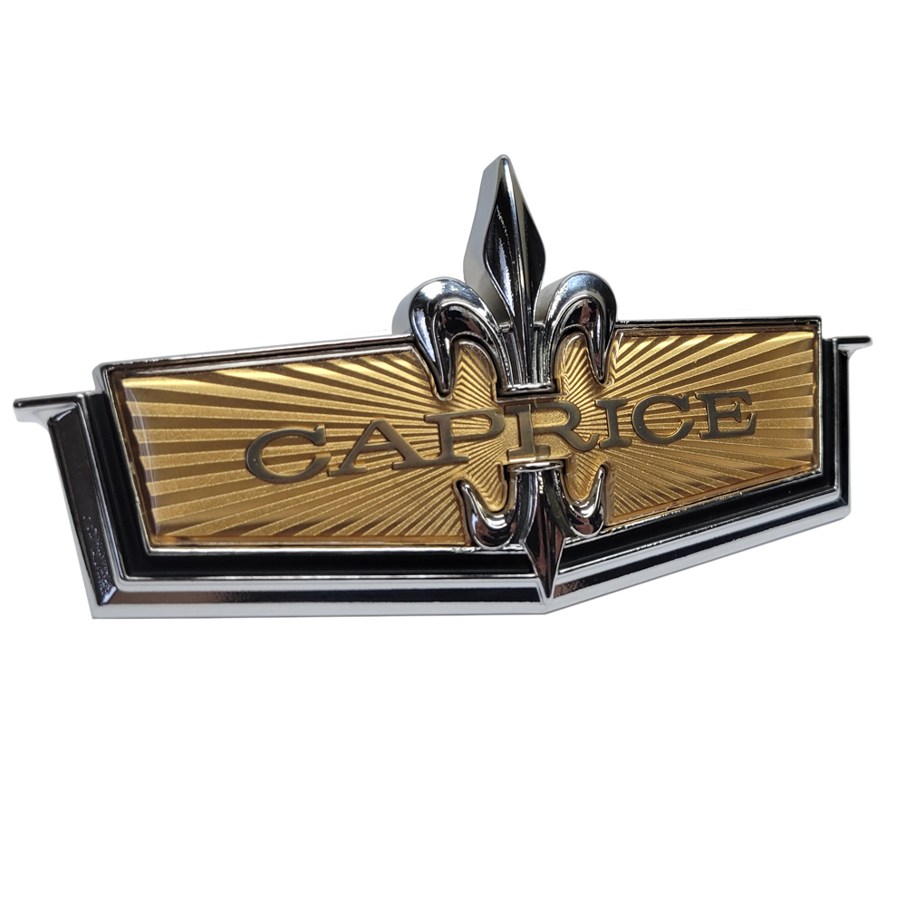 1974 Chevrolet Impala/Caprice/Bel Air HEADER PANEL EMBLEM GM 6260495 | 6260495