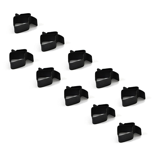 1987 Pontiac Grand Prix 69-UP UNIVERSAL WIRING TO BODY ATTACHMENT CLIPS RETAINER - SET OF 10 (0.37 OPENING) | EL1166Z