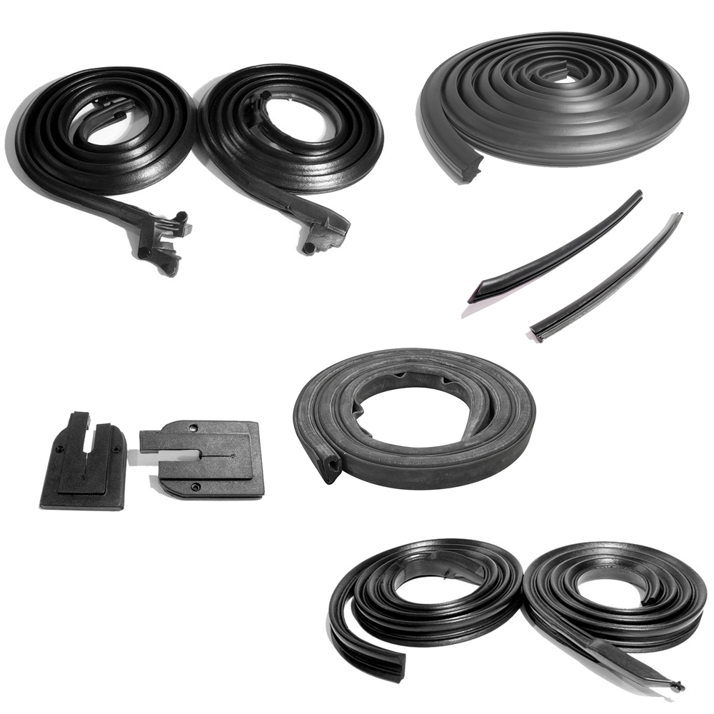 1965 Pontiac GTO/LeMans/Tempest WEATHERSTRIP SEAL KIT - 10 PIECES (2 DOOR HARDTOP W/O POST) | WS1037Z