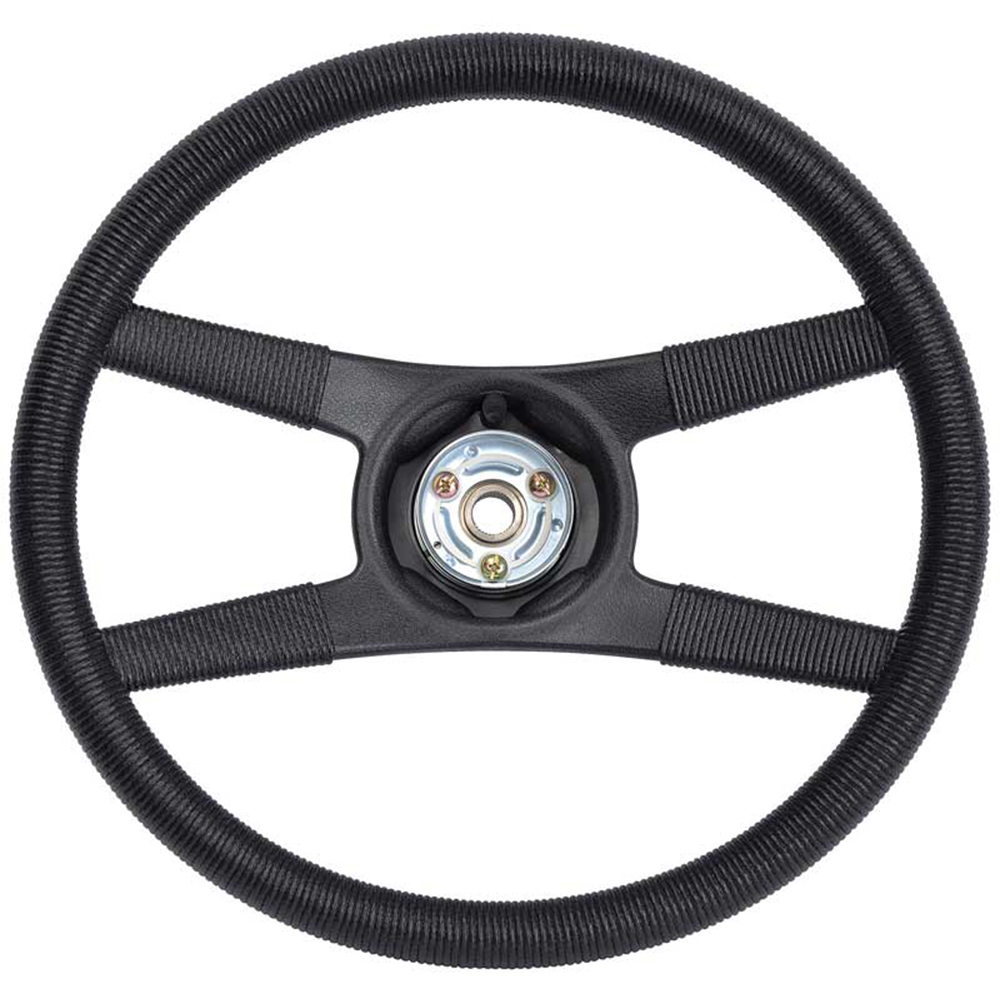 1975 Chevrolet Monte Carlo SIMULATED WITH ROPE WRAPPING DESIGN 4 SPOKE NK-4 STEERING WHEEL GM 9761613 - EACH | ST7181Z
