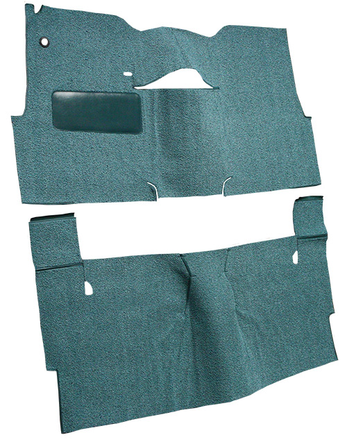 1957 Chevrolet Full Size up to 1957 LOOP CARPET SET CUT AND SEWN ACC 2 PIECES | IN1016L