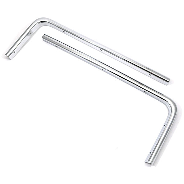 1968 Oldsmobile Cutlass/442/F85 HEADLAMP HOUSING CHROME MOLDINGS DIECAST (MOUNT ON THE HEADLAMP HOUSINGS) - PR | XP2721T