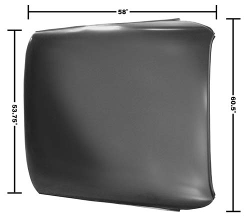 1970 Pontiac Grand Prix 69-UP ROOF PANEL (COUPE) | BP1927Z