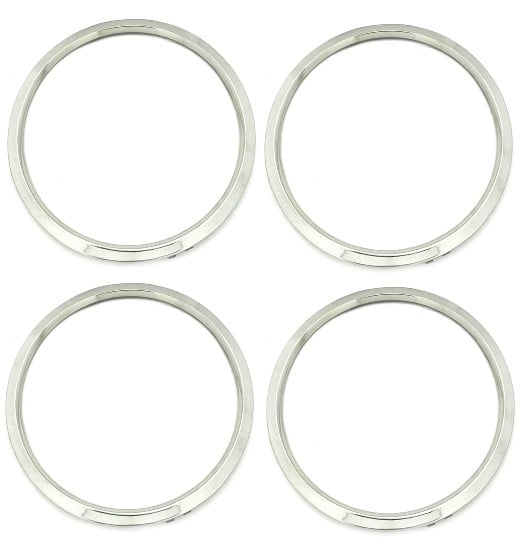 1973 Pontiac GTO/LeMans/Tempest TRIM RINGS (HONEYCOMB) GM # 490771 - SET OF 4 | WT4065Z