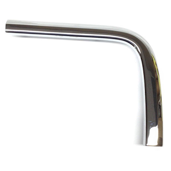 1968 Oldsmobile Cutlass/442/F85 FENDER EYEBROW CHROME MOLDING - LH (GM # 398329) | XP4510T