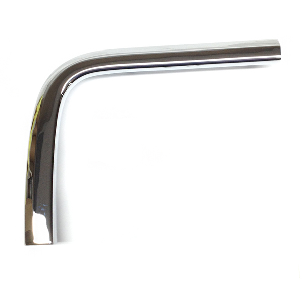 1968 Oldsmobile Cutlass/442/F85 FENDER EYEBROW CHROME MOLDING - RH (GM # 398328) | XP4511T