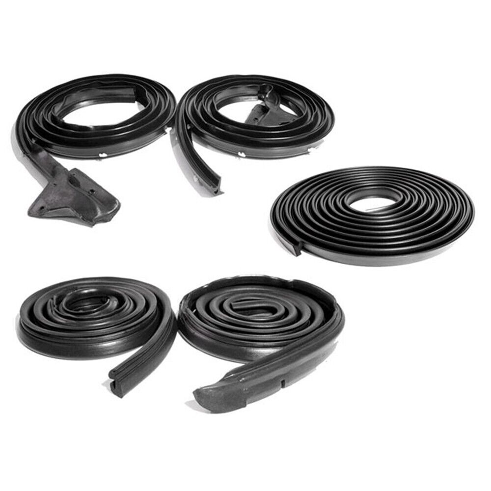 1969 Mopar Dodge/Chrysler/Plymouth WEATHERSTRIP SEAL KIT - 5 PIECES (DOOR, ROOF, TRUNK) MOPAR A BODY | WS10013J