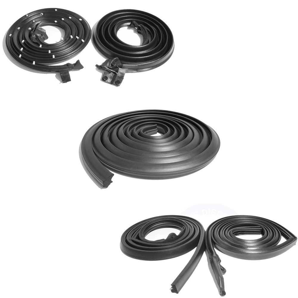 1966 Chevrolet Impala/Caprice/Bel Air WEATHERSTRIP SEAL KIT - 5 PIECES (DOOR, ROOF, TRUNK) | WS10025P