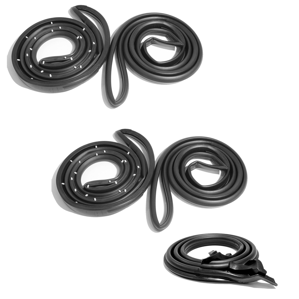 1963 Chevrolet Nova/Chevy II WEATHERSTRIP SEAL KIT - 5 PIECES - 4 DOOR STATION WAGON ONLY | WS10009N