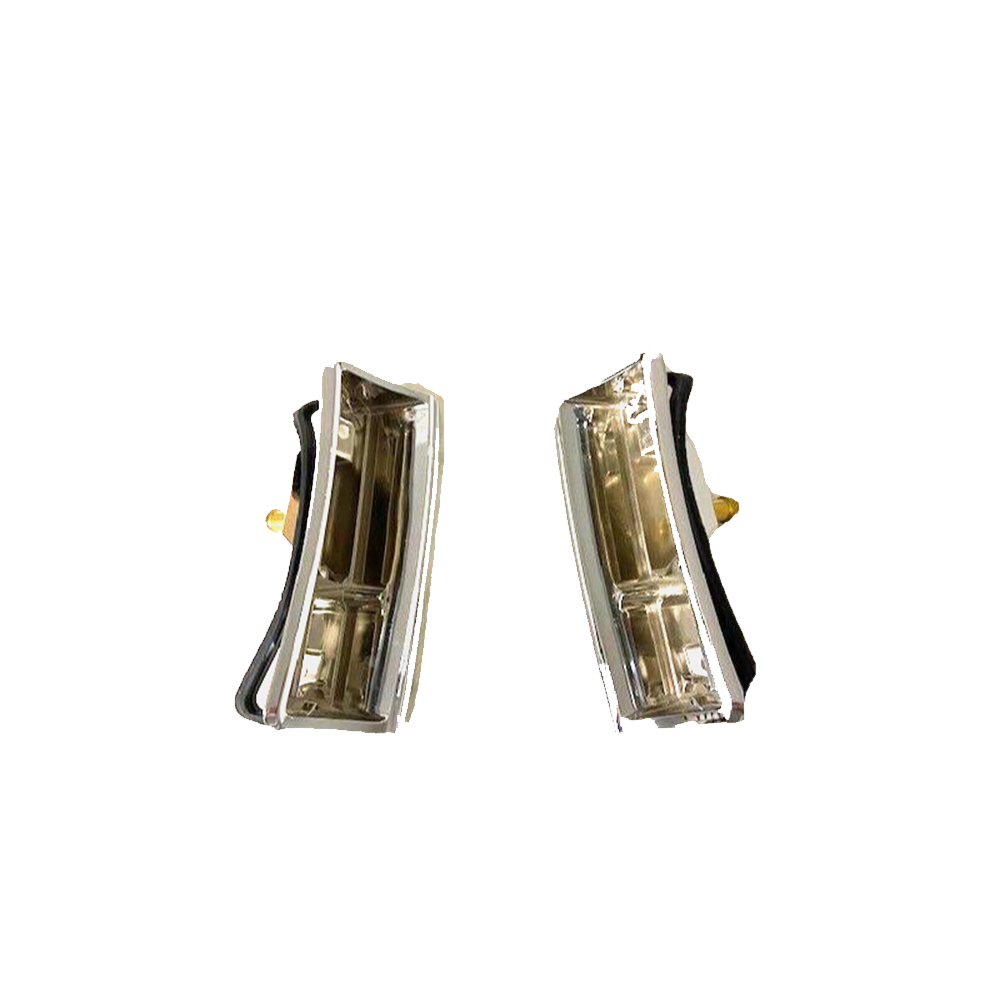 1966 Chevrolet El Camino TAIL LAMP TAILLIGHT CHROME BEZELS W/SEALS – PR | XL10054Z