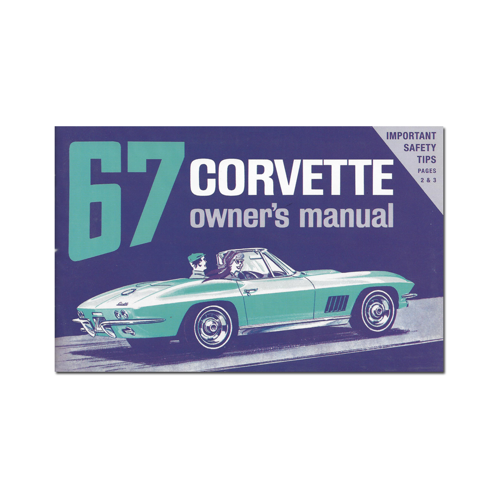 1967 Chevrolet Corvette OWNER MANUALS | BK10032O