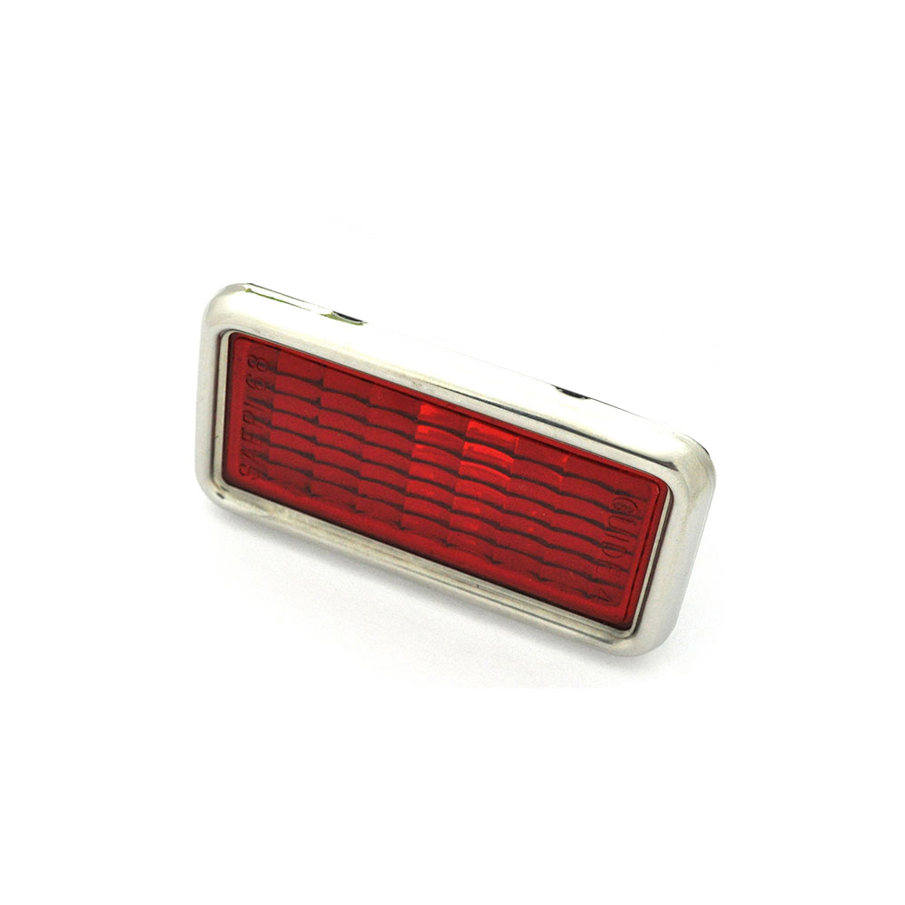 1969 Chevrolet Nova/Chevy II REAR QUARTER SIDE MARKER LENS (RED) - EA | XL4804C