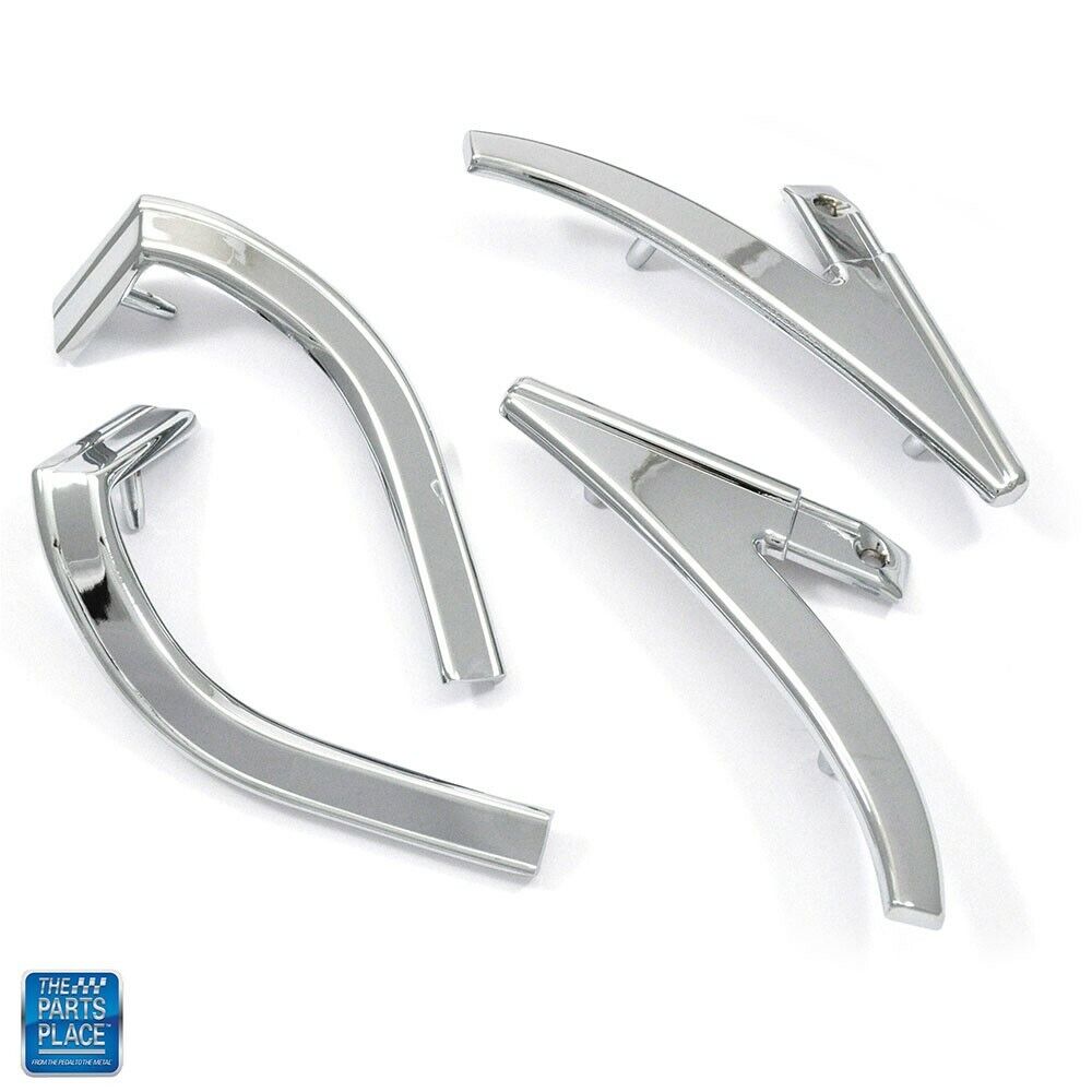 1971 Oldsmobile Cutlass/442/F85 442 S Vinyl Top Molding End Caps 4 Piece Set | XP4493T