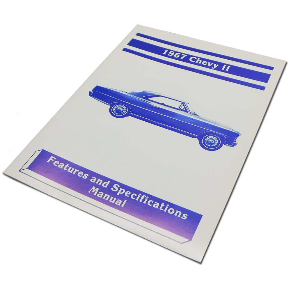 1967 Chevrolet Nova/Chevy II FACTS & FEATURE MANUAL | MP0086