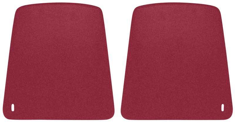 1967 Pontiac Firebird/TransAm BUCKET SEAT BACK PANEL - PR (RED) | IN2754F