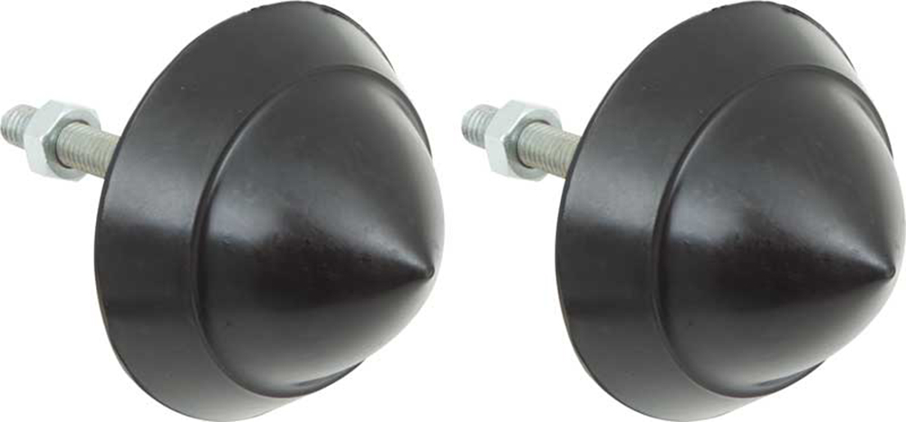 1957 Chevrolet Full Size up to 1957 FRONT BUMPER GUARDS BULLETS (RUBBER) – PAIR | TF400259