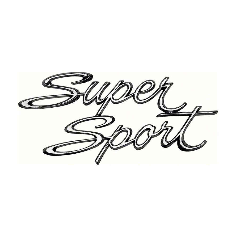 1966 Chevrolet Nova/Chevy II QUARTER PANEL EMBLEM SUPER SPORT - EACH | EM1997N
