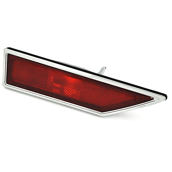 1972 Oldsmobile Cutlass/442/F85 REAR QUARTER PANEL SIDE MARKER LENS WITH BEZEL (RED) - LH | XL4394T