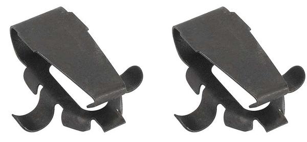 1969 Buick Skylark/GS/Regal/GN DOOR LATCH ROD RETAINING CLIPS; FRONT AND REAR DOOR; GM 7746988 - PAIR | 7746988