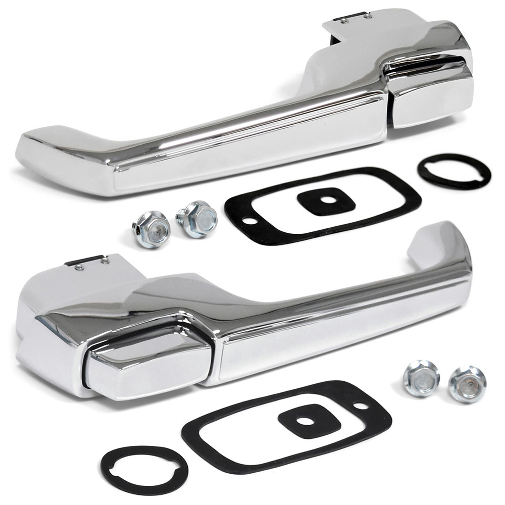 1971 GM Truck OUTSIDE DOOR HANDLE SET; WITH GASKETS & HARDWARE GM 3927895 / 3901463 | 20453
