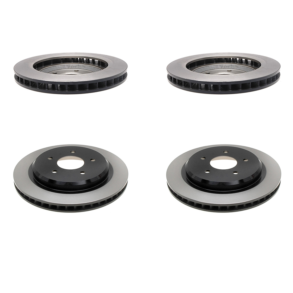 1998 Chevrolet Corvette BRAKE ROTORS FRONT & REAR SET (2 FRONT AND 2 REAR) GM 19175115; 19175116; 19175117; 19175118 | BR10009O