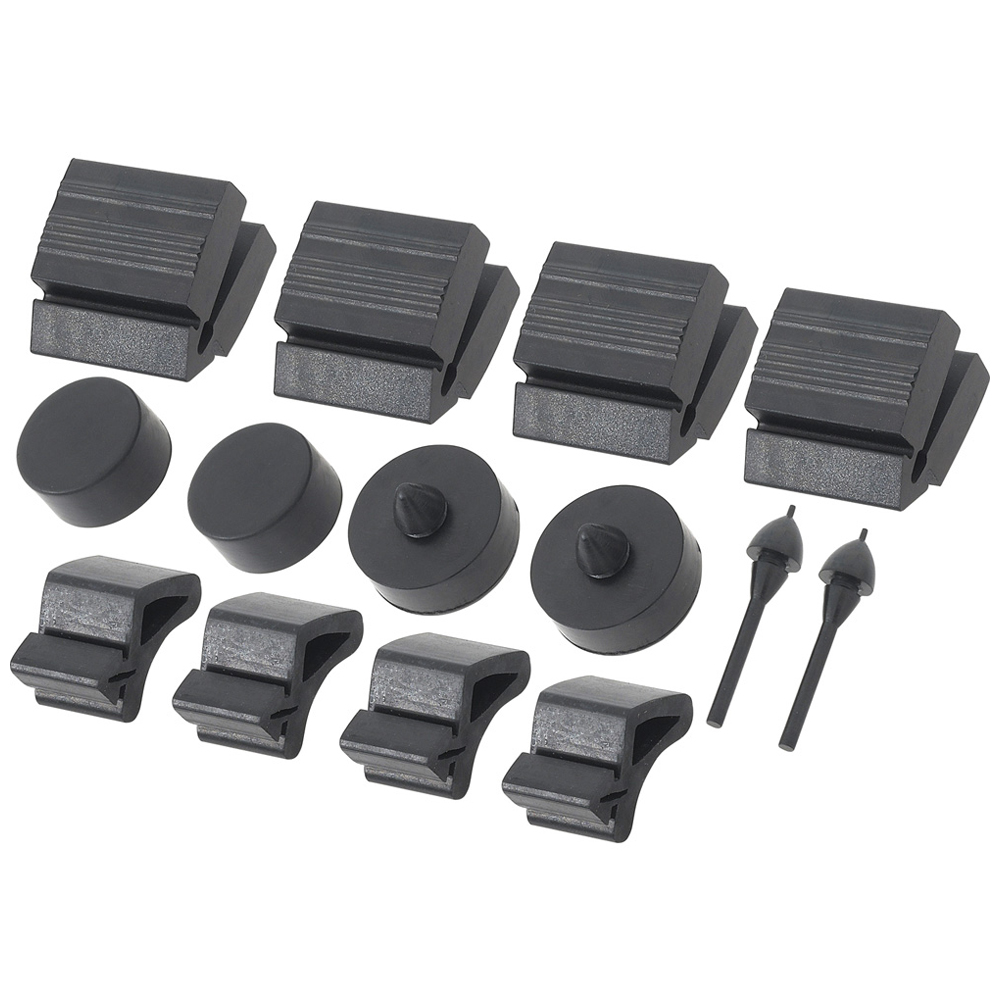 1965 Chevrolet Nova/Chevy II RUBBER BUMPER KIT (INCLUDES 2 HOOD ADJUSTMENT BUMPERS, 4 SIDE OF HOOD BUMPERS, 4 DOOR BUMPERS, 2 TRUNK LID BUMPERS & 2 GLOVE BOX BUMPERS) MADE IN THE USA | WS3294N