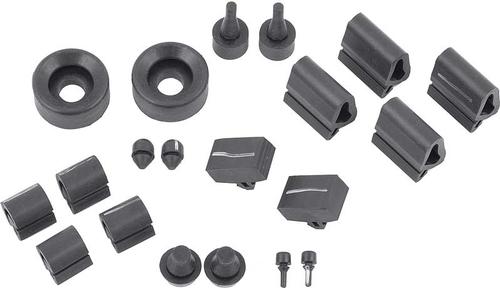 1968 Mopar Dodge/Chrysler/Plymouth RUBBER BUMPER KIT (INCLUDES: DOOR BUMPERS; HOOD SIDE BUMPERS; HOOD ADJUST BUMPERS; ASH TRAY BUMPERS; GLOVE BOX BUMPERS; TRUNK BUMPERS; FUEL DOOR BUMPERS; REAR COWL BUMPERS; LICENSE PLATE BUMPERS.) | WS10019J