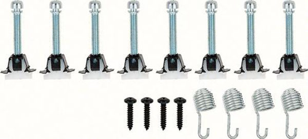 1970 Mopar Dodge/Chrysler/Plymouth HEADLAMP ADJUSTOR HARDWARE SET WITH 4 LAMP SYSTEM | GH10019J