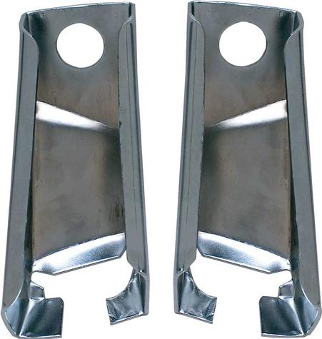 1969 Pontiac Firebird/TransAm TRUNK FLOOR REAR PANEL CORNER BRACES; PAIR; EDP COATED | BP5549F