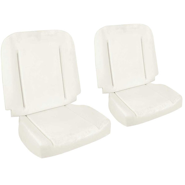 1965 Pontiac GTO/LeMans/Tempest FRONT BUCKET SEAT FOAM (UPPER & LOWER FOR TWO SEATS) - PAIR | IN2981Z