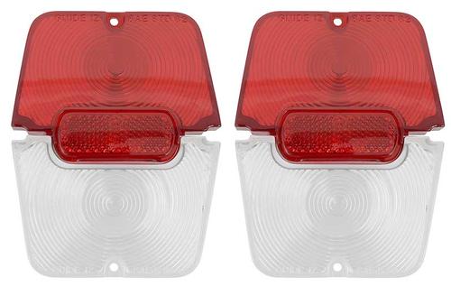 1962 Chevrolet Nova/Chevy II TAIL LAMP LENSES; PAIR | 5953465B