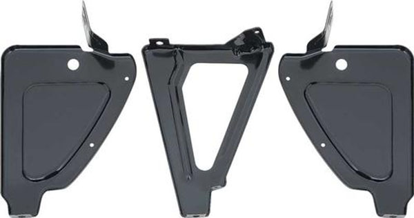 1962 Chevrolet Impala/Caprice/Bel Air GRILL SUPPORT BRACKET SET; 3 PIECE SET | GH10005P